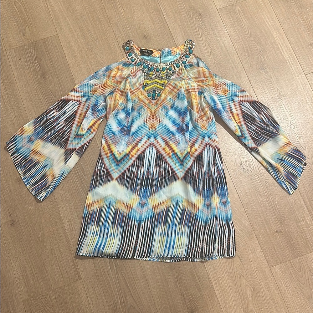 Colorful Boho Tunic Dress